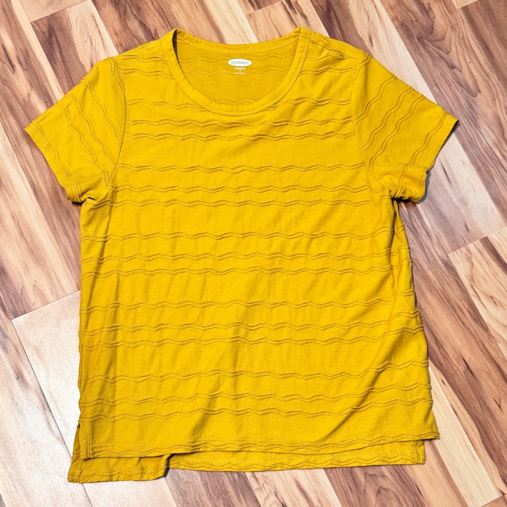 Old Navy | Mustard Yellow Short Sleeve Tee